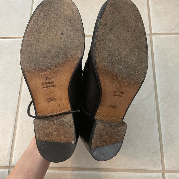 Gucci Margarett Studded Oxfords - Picture 4 of 5